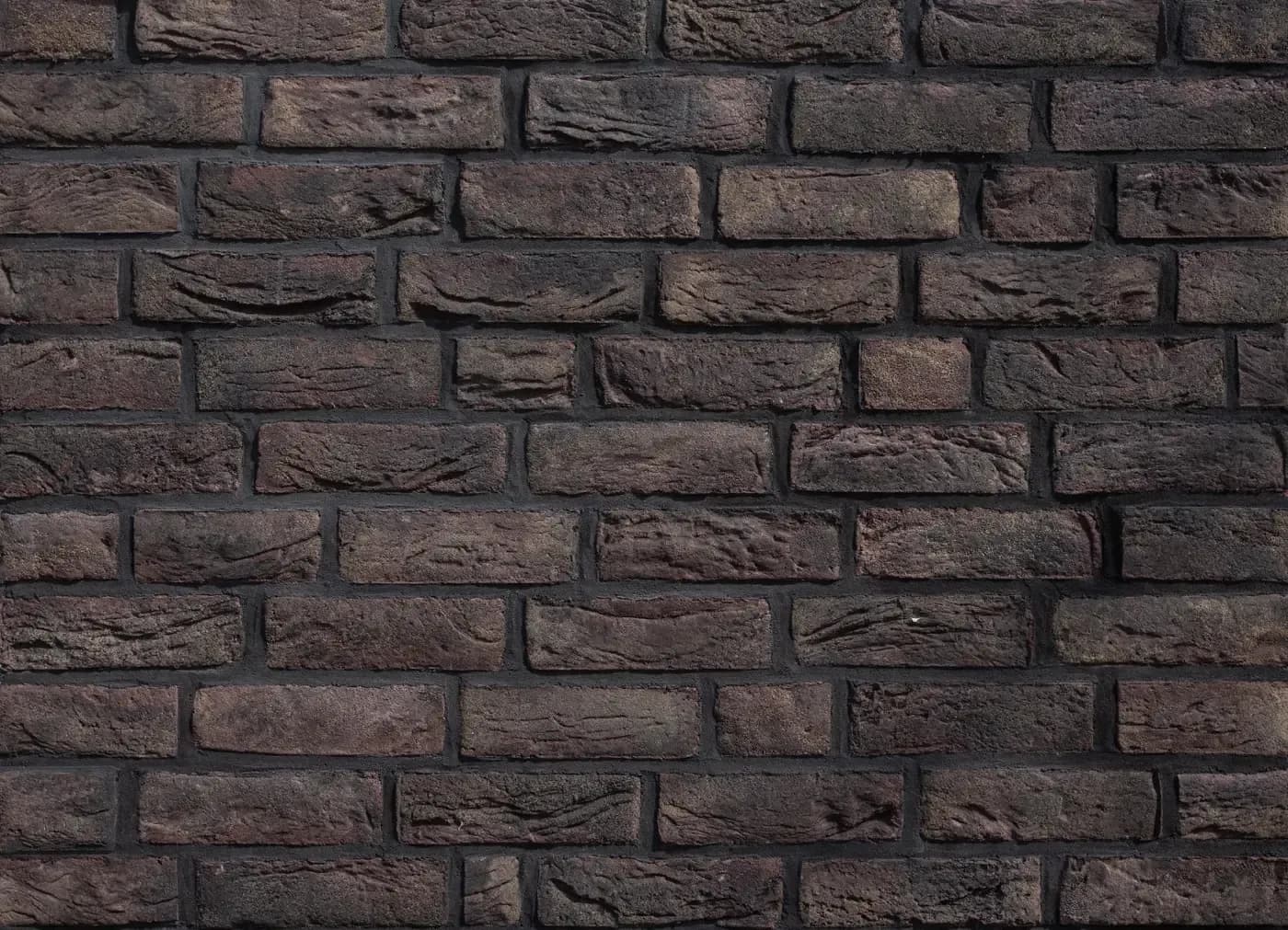 Плитка ручной формовки Europe бордовый Real Brick