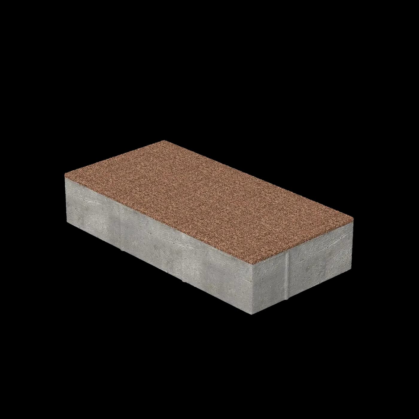 Тротуарная плитка Брусчатка 200×100×70 мм, Премиум Gold