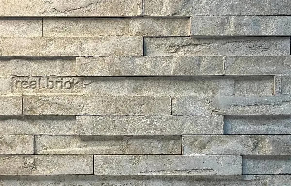 Плитка ручной формовки слоновая кость Real Brick