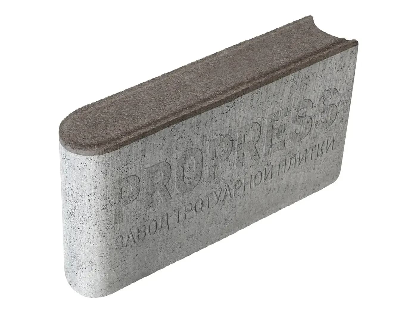 Бордюр шарнирный 500×200×80 мм, Коричневый