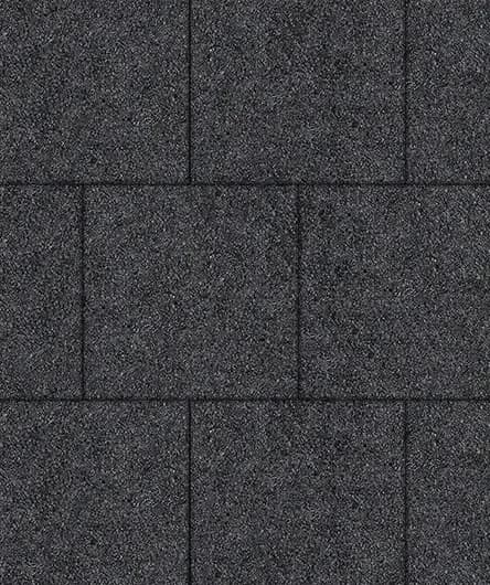 Тротуарная плитка Квадрат 400×400 мм, Стоунмикс чёрный, фото 3