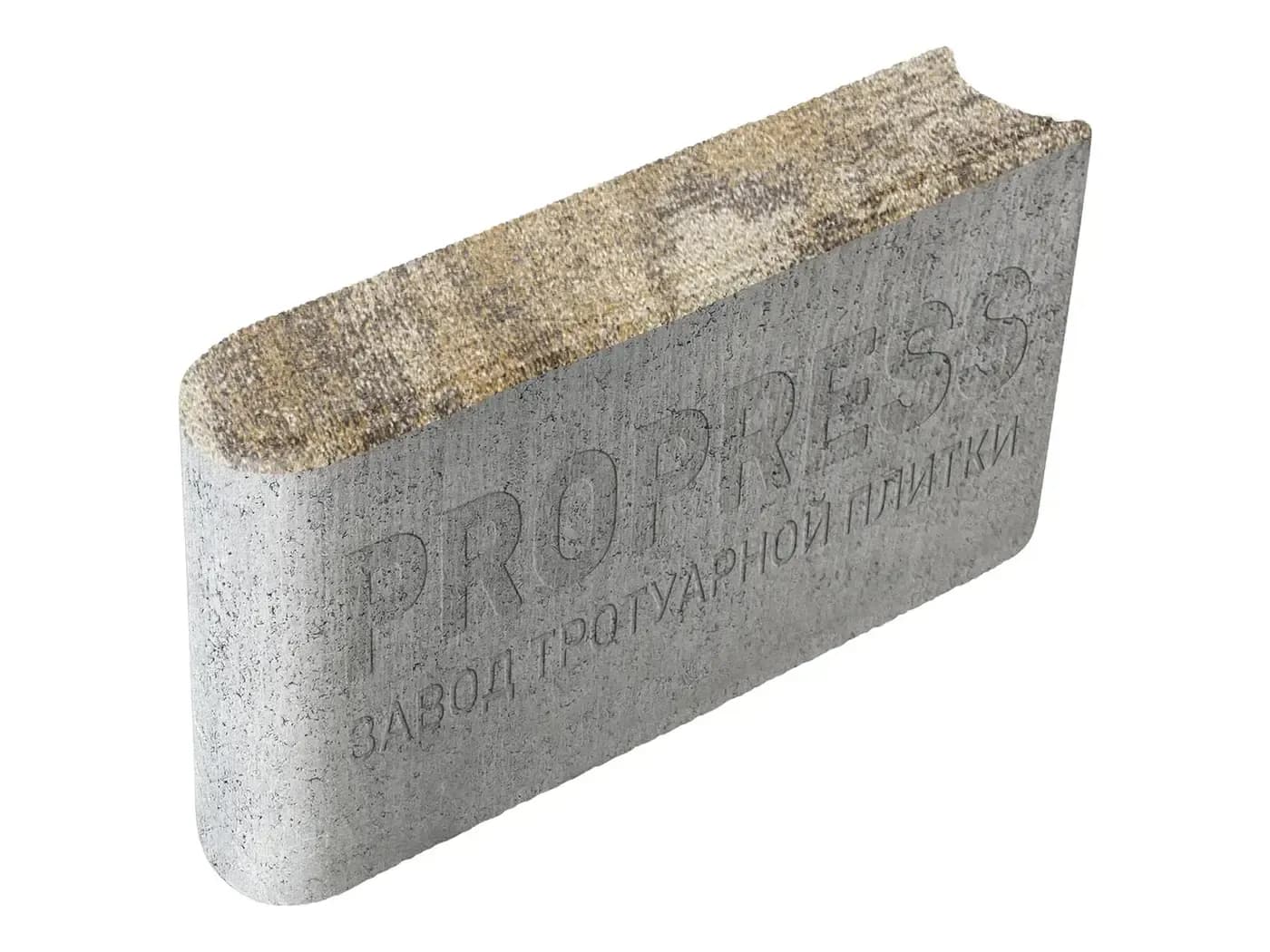 Бордюр шарнирный 500×200×80 мм, №4 «Степь»