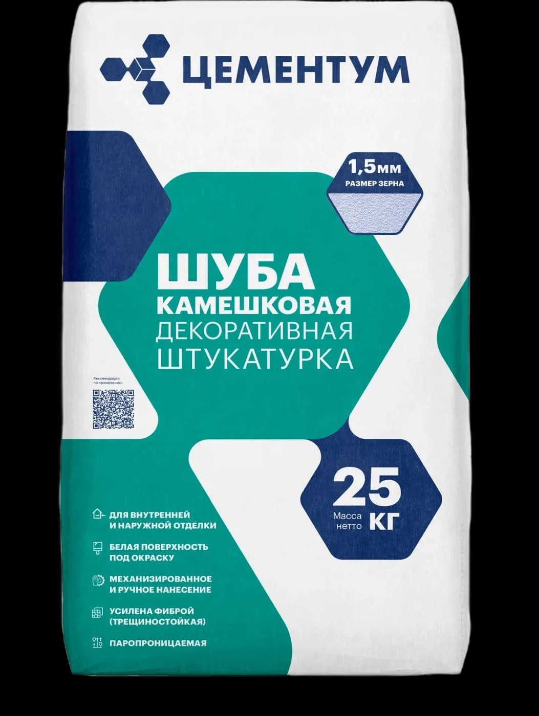 Декоративная штукатурка Шуба, 25 кг