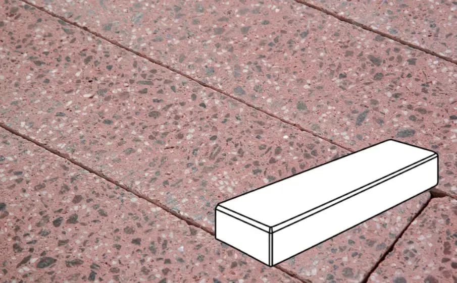 Тротуарная плитка Паркет 300×100×60 мм, Гранит Сити Fino, фото 2