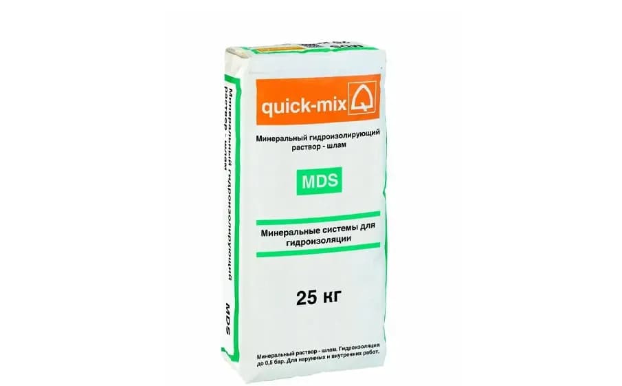 Гидроизоляционная смесь quick-mix MDS, фото 2