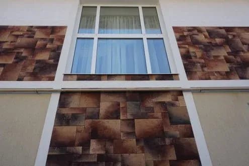 Искусственный камень Бремар 485-40, коричневый, фото 8