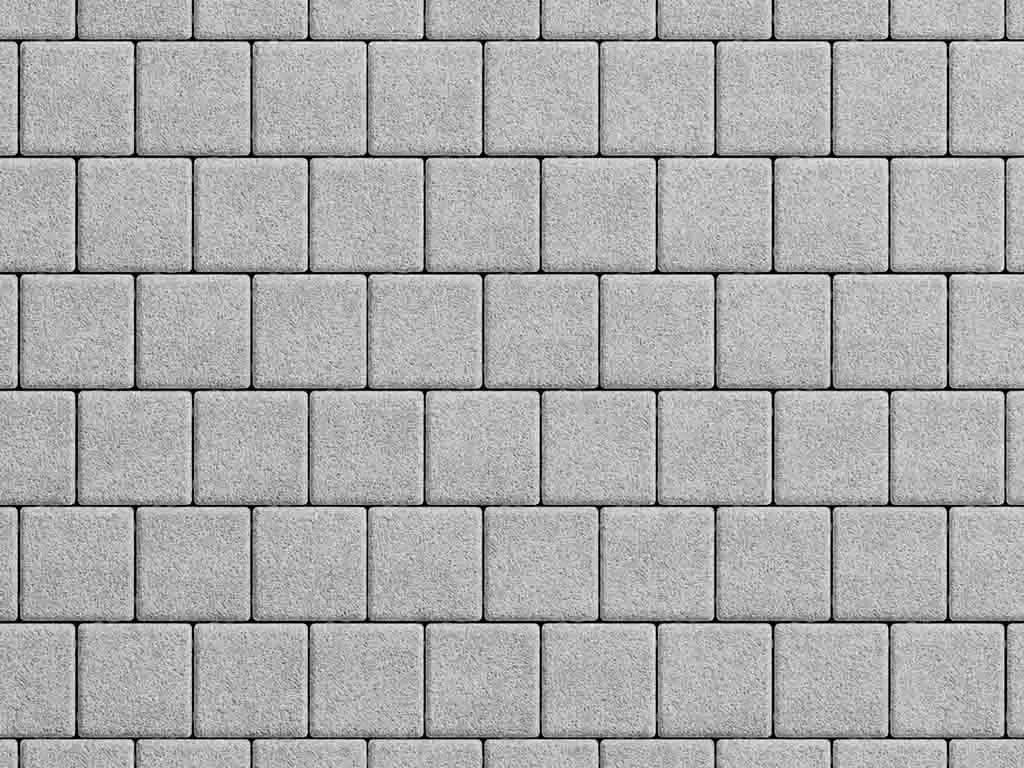 Тротуарная плитка Квадрат 100×100 мм, Стоунмикс белый, фото 5