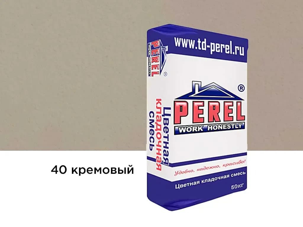 Смесь Perel VL, кремовая, кладочная, 50 кг, фото 3