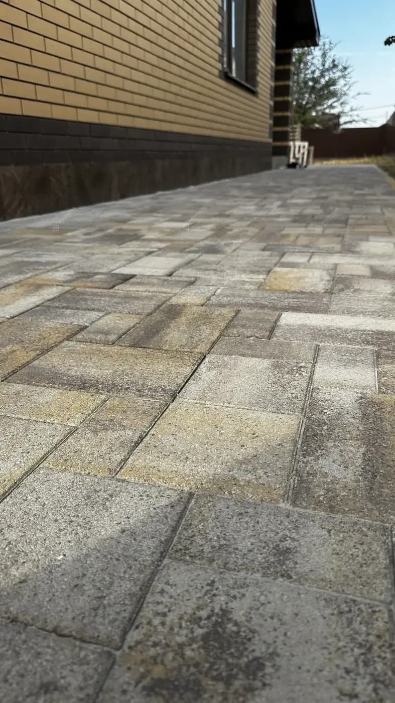Бордюр садовый 1000×200×60 мм, Жёлтый, фото 5