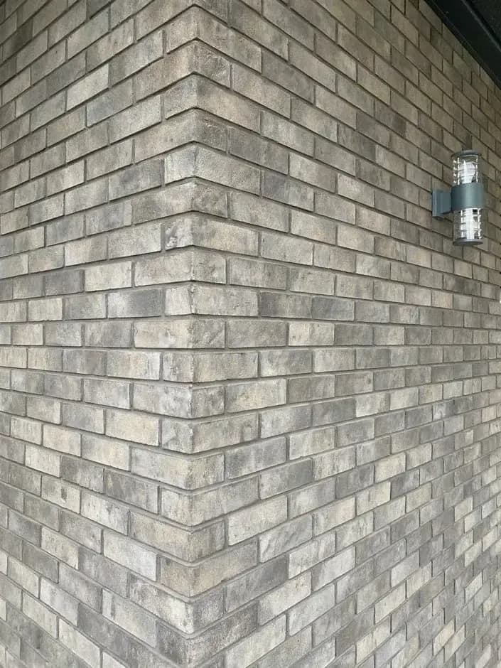 Кирпич ручной формовки Plain, античное серебро, 290×50×50 мм, фото 2