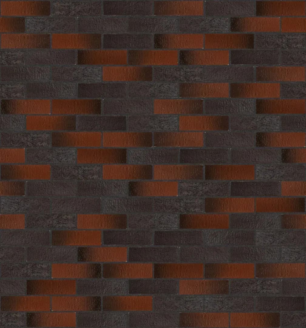 Клинкерная фасадная плитка, Onyx и Carbona 50/50 (сортировка 8), 240×71×10 мм