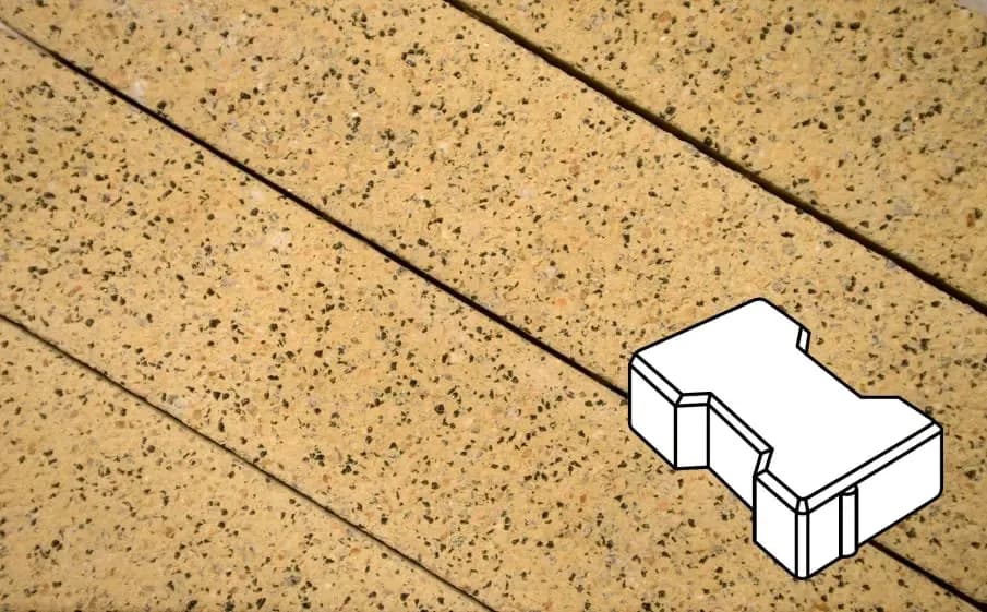 Тротуарная плитка Катушка 200×165×60 мм, Гранит Сити Ferro, фото 3