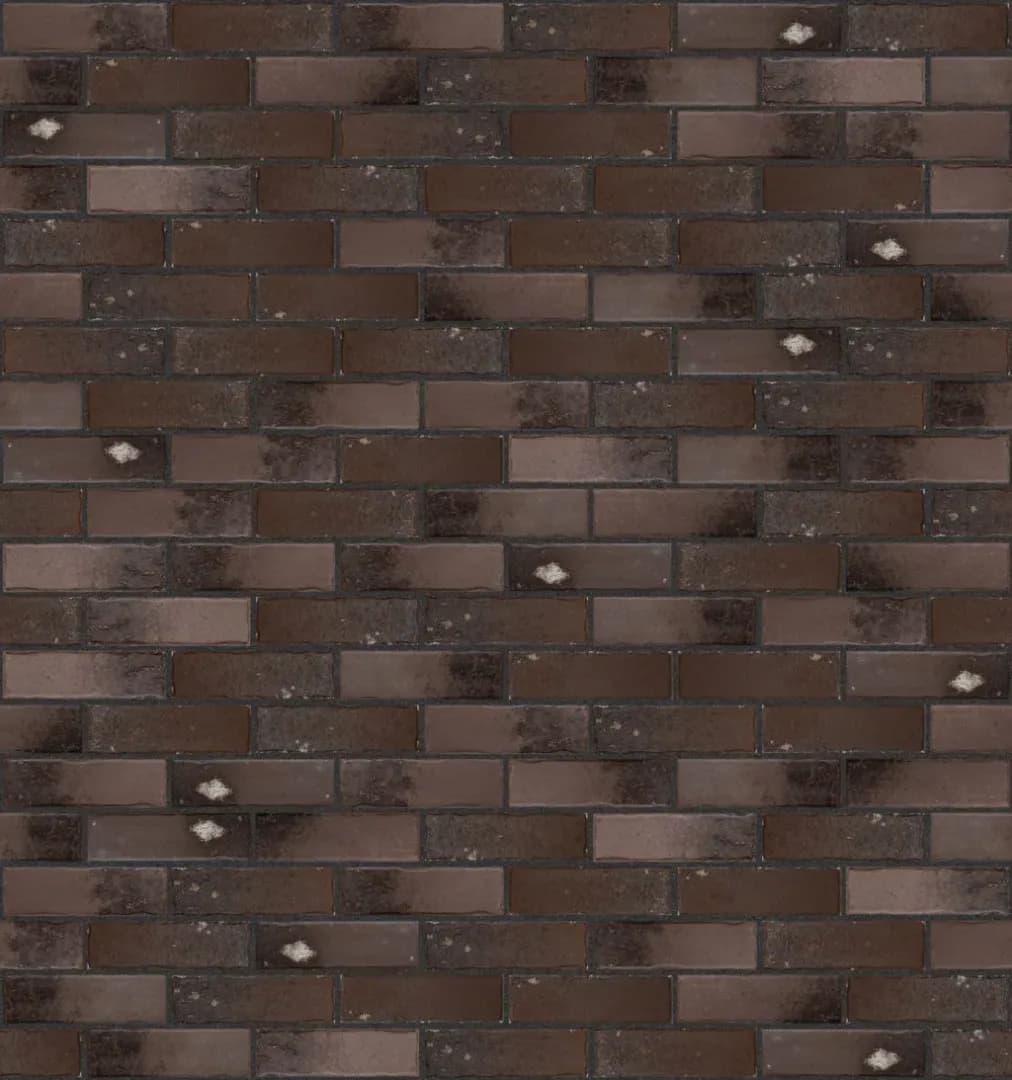 Клинкерная фасадная плитка, Andalusite и Sintra 50/50 (сортировка 2), 240×71×10 мм
