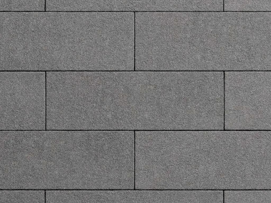 Тротуарная плитка Прямоугольник 600×200 мм, Серый, гранит на белом, фото 4