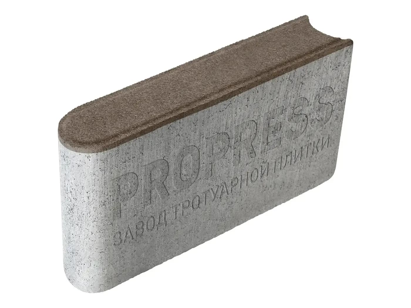 Бордюр шарнирный 500×200×80 мм, Мокко