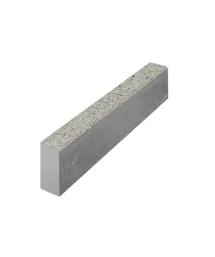 Бордюр садовый (поребрик) 1000×200×80 мм, Гранит Белый