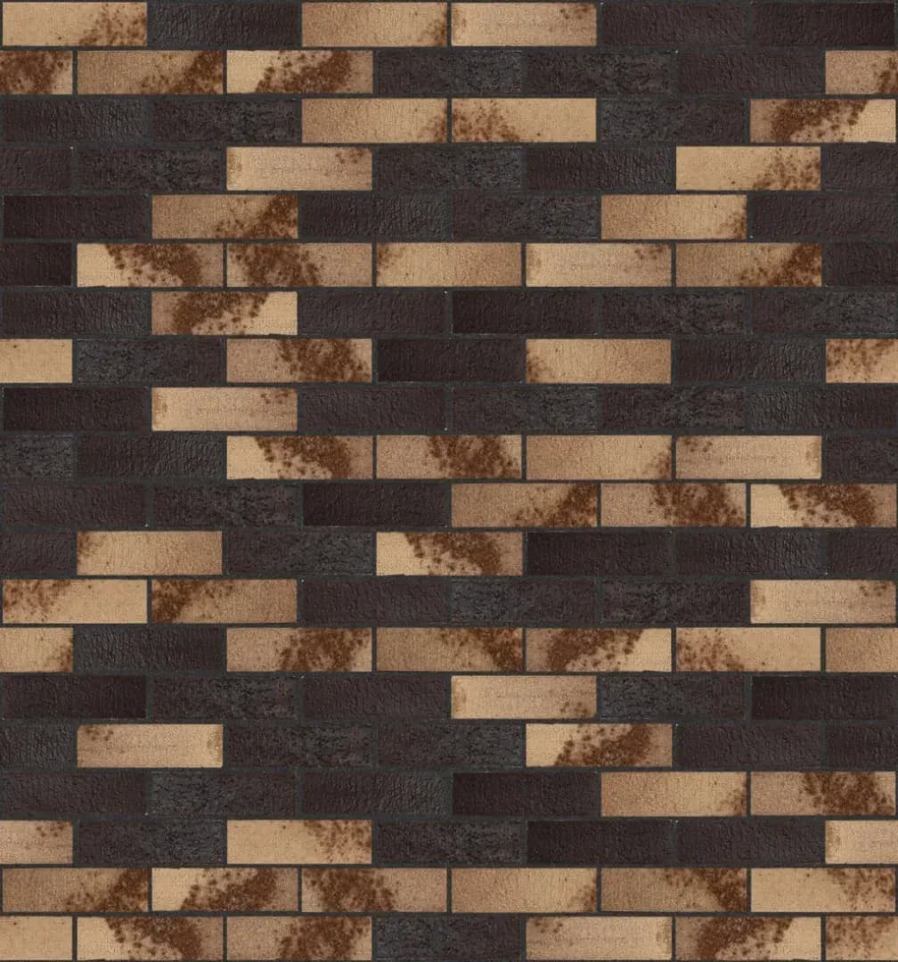 Клинкерная фасадная плитка, Onyx и Octo 50/50 (сортировка 6), 240×71×10 мм