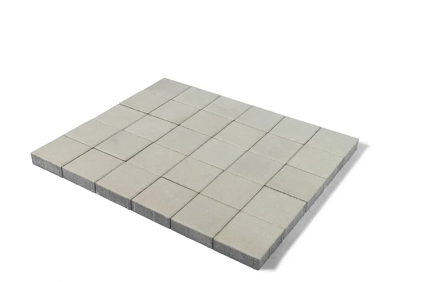 Тротуарная плитка Лувр, Белый, 200×200 мм, 60 мм, фото 2