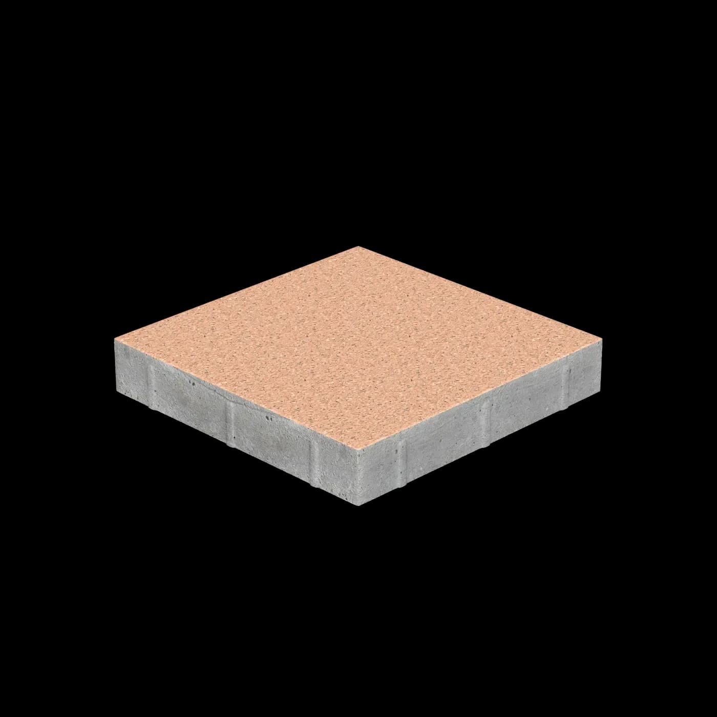 Тротуарная плитка Квадрат (крупноформат) 500×500×120 мм, Премиум Gold