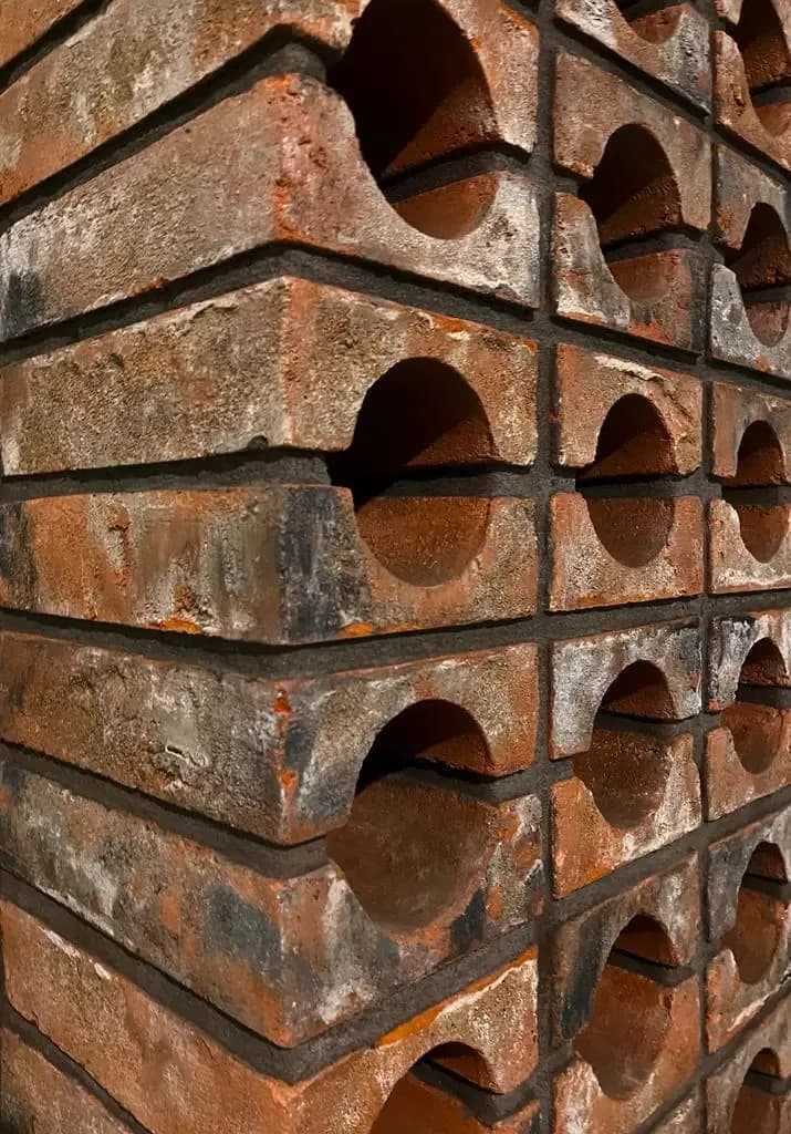 Винный кирпич ручной формовки базовый, 250×120×65 мм