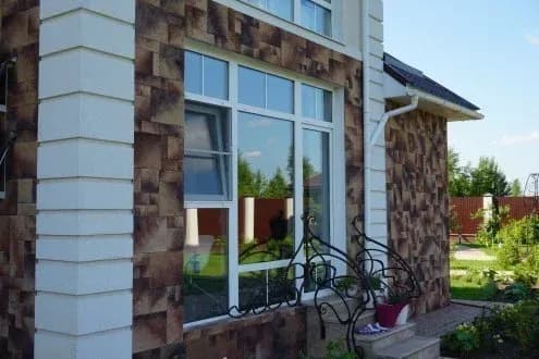 Искусственный камень Бремар 485-40, коричневый, фото 9