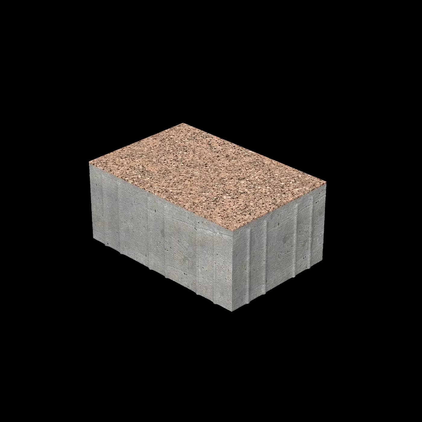 Тротуарная плитка Скада без фаски 225×150×100 мм, Гранит Сити Finerro