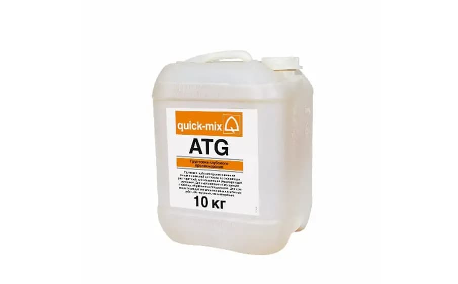 Грунтовка глубокого проникновения quick-mix ATG, фото 2