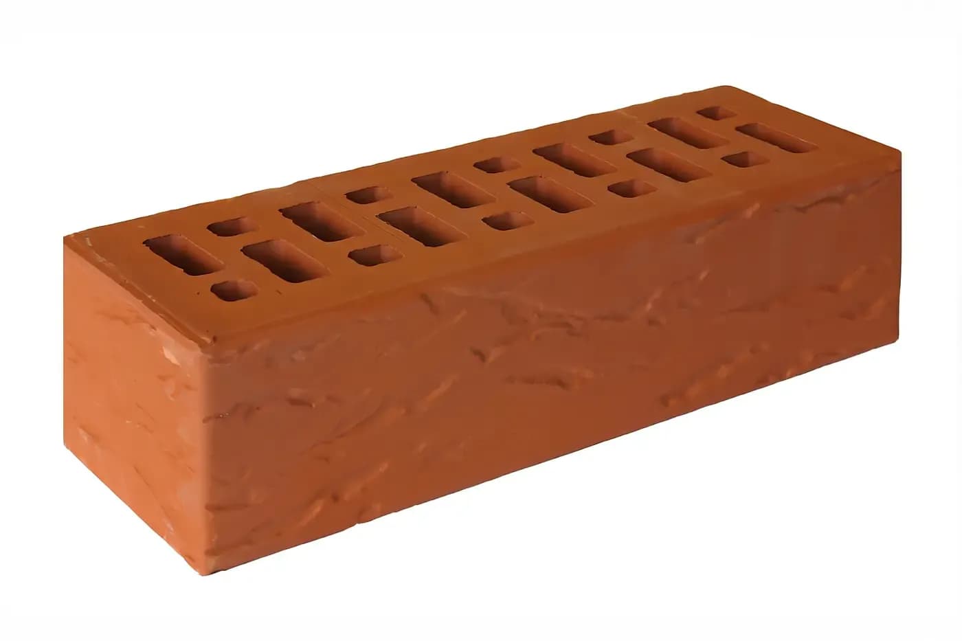 Кирпич облицовочный красный руст, ЕВРО, 250×85×65 мм, фото 3