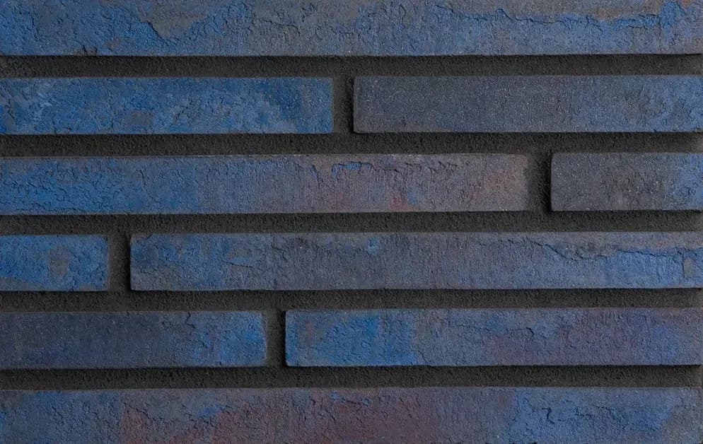 Кирпич ручной формовки Exclusive, кобальт, 490×100×40 мм, фото 3