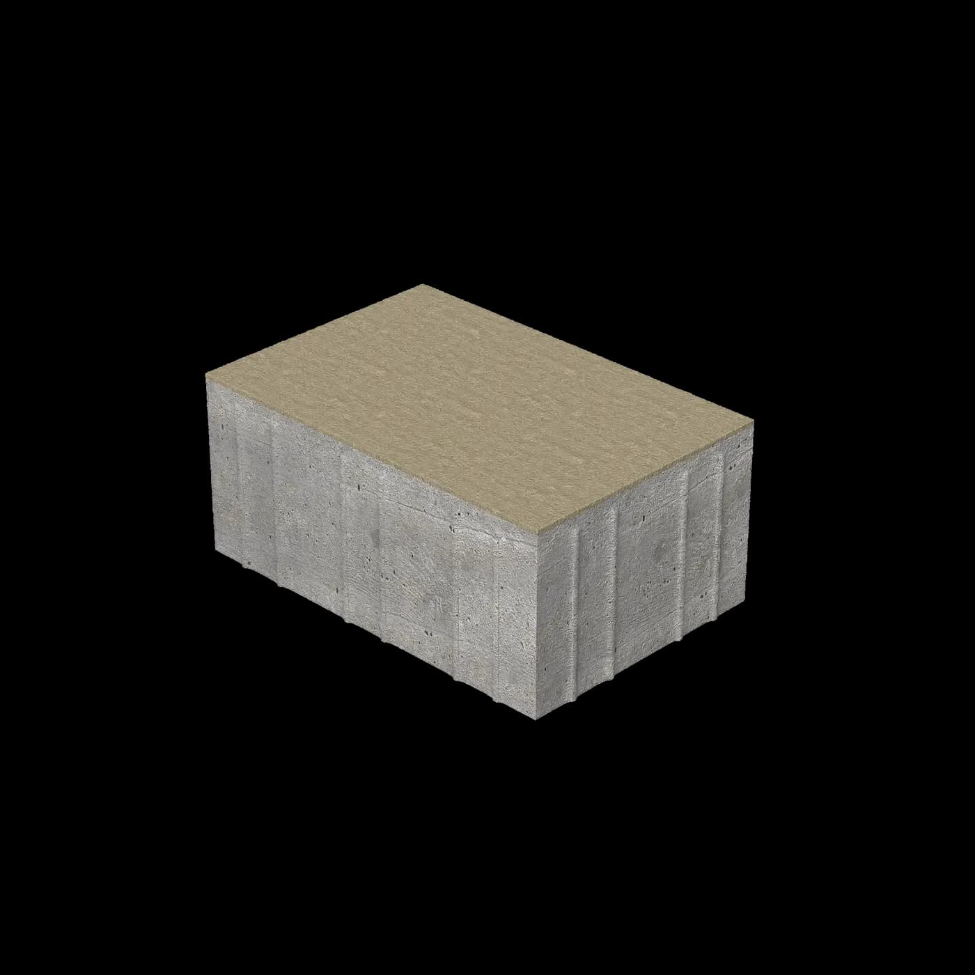 Тротуарная плитка Скада без фаски 225×150×100 мм, Натур Ferro