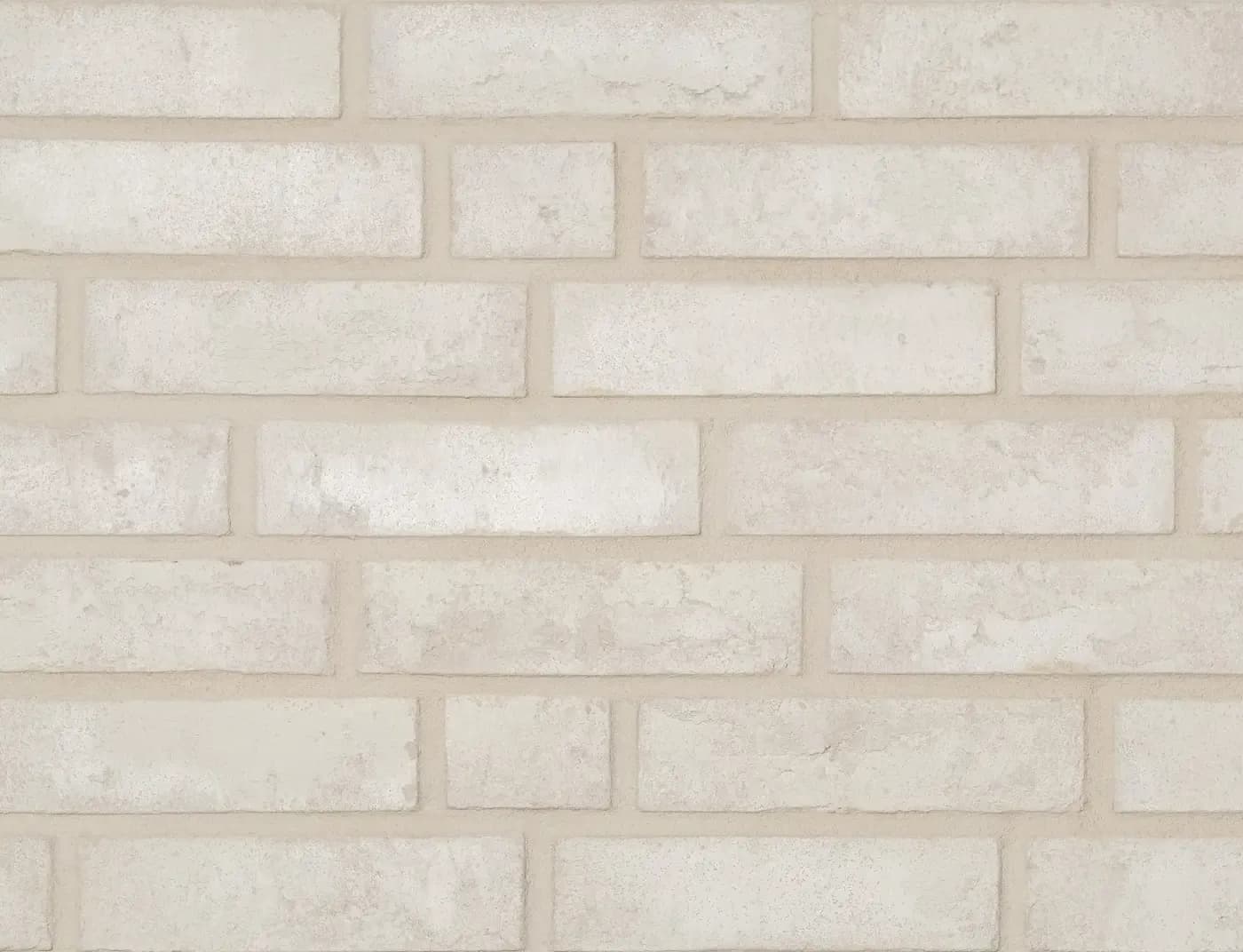Плитка ручной формовки белый Real Brick