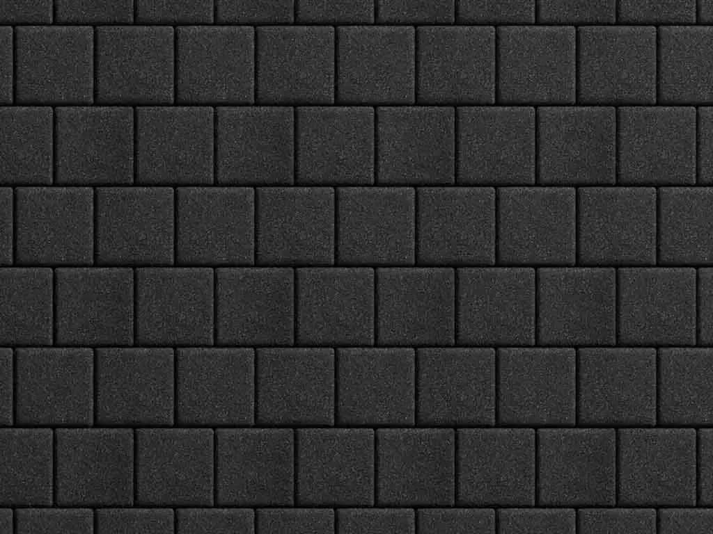Тротуарная плитка Квадрат 100×100 мм, Стоунмикс чёрный, фото 5