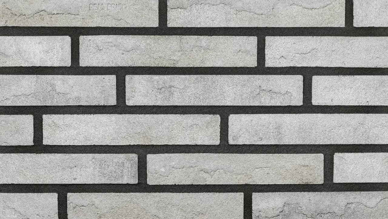Плитка ручной формовки беленый дуб, 290×50×20 мм