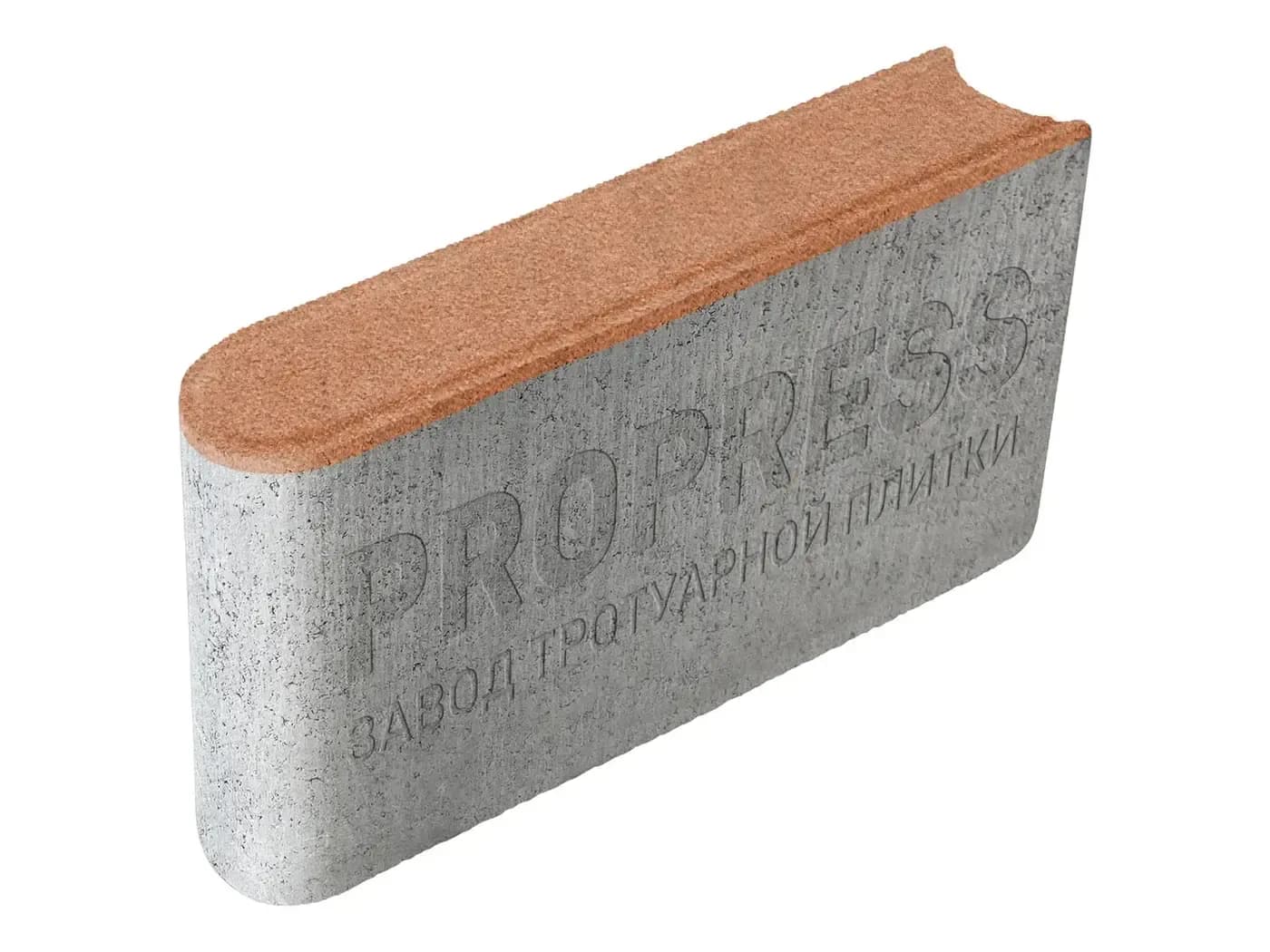 Бордюр шарнирный 500×200×80 мм, Оранжевый