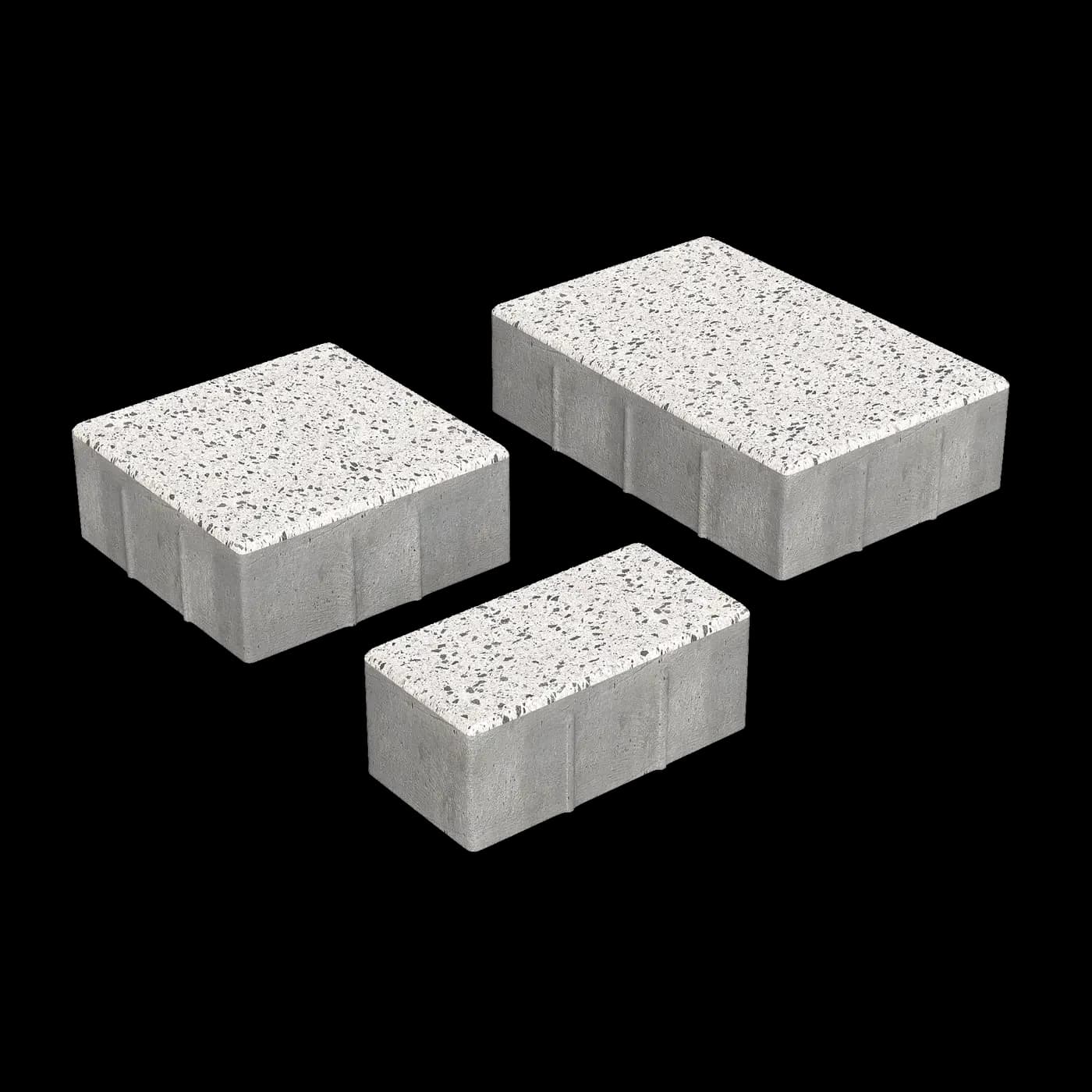 Тротуарная плитка Новый город 240×160; 160×160; 80×160 мм, Гранит Сити Fino