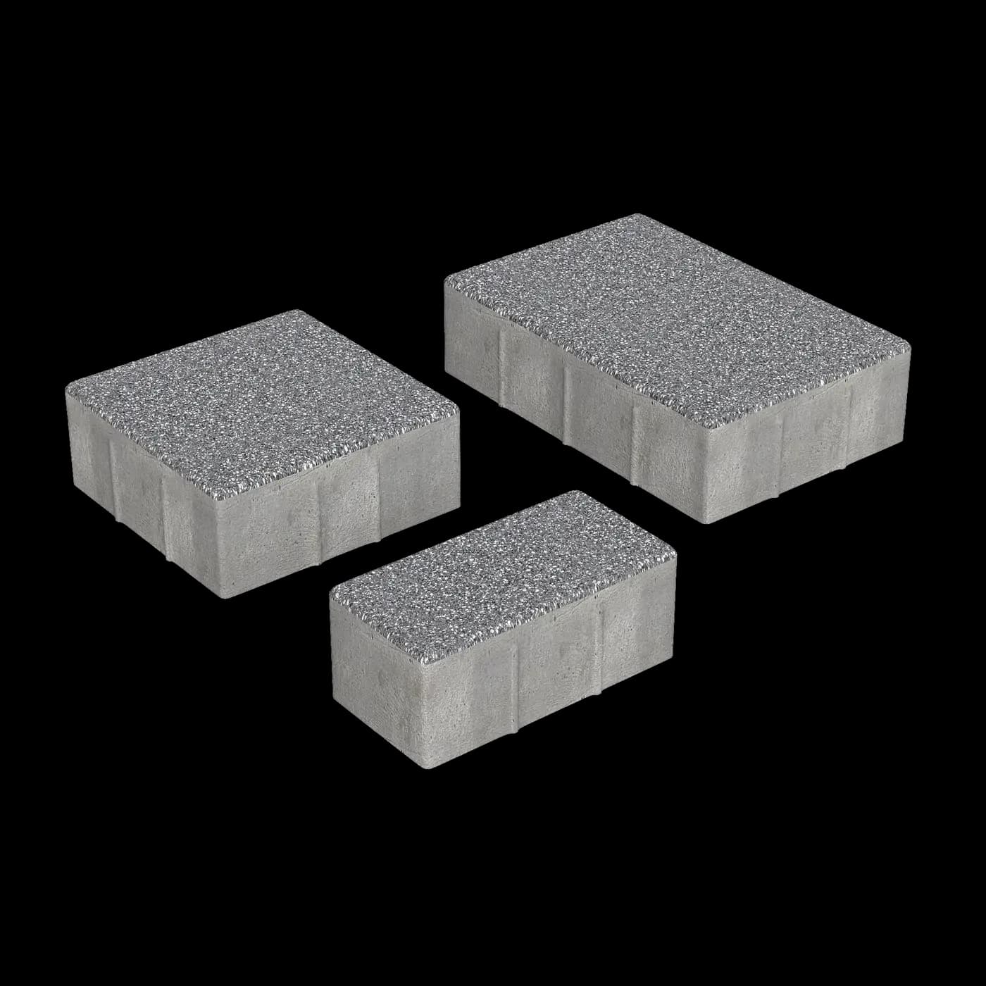 Тротуарная плитка Новый город 260×160; 160×160; 100×160 мм, Гранит Сити Finerro