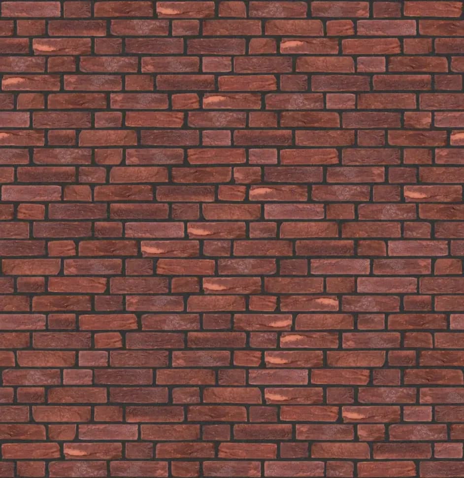 Кирпич ручной формовки Охра (красная основа), 0,5 WDF, 210×50×65 мм