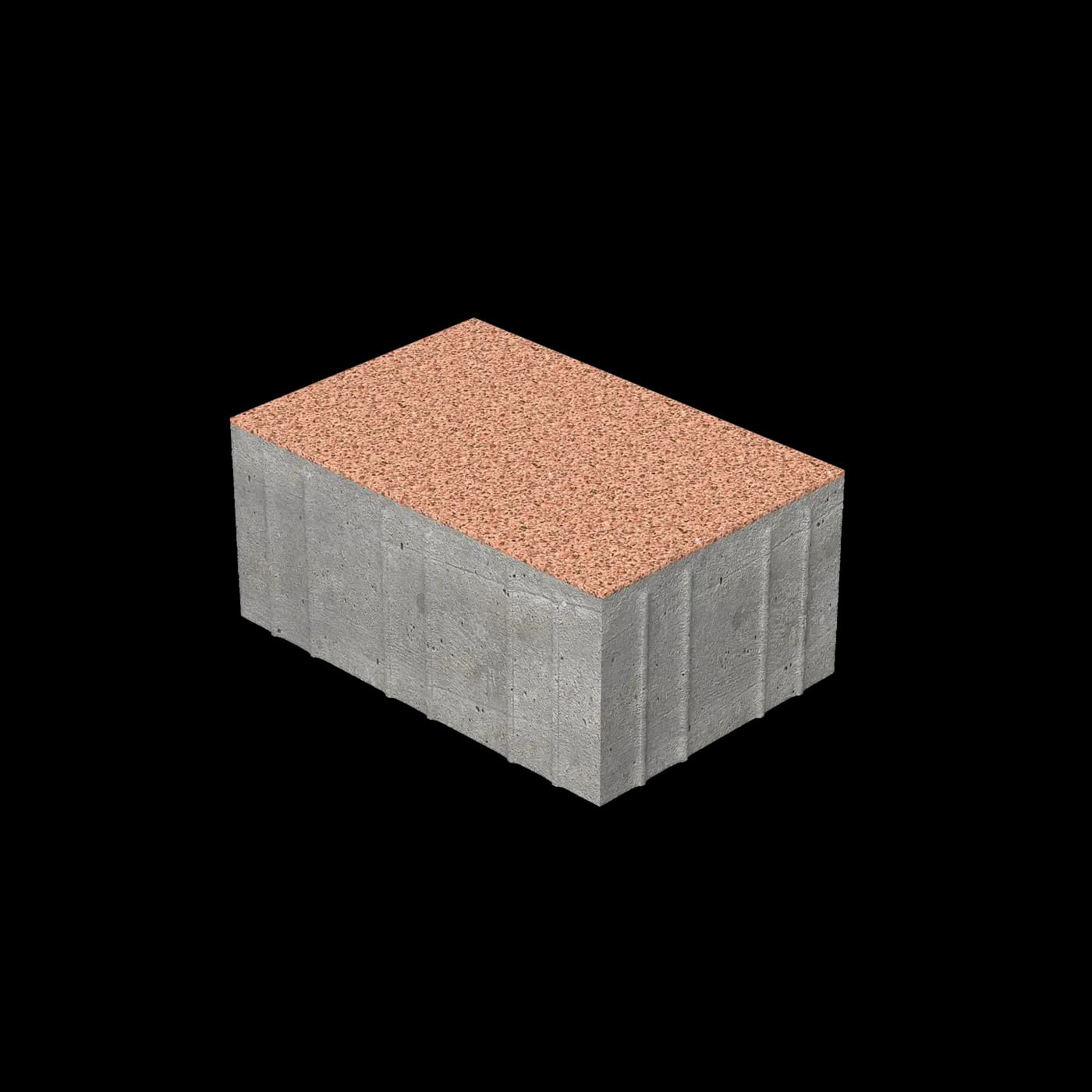 Тротуарная плитка Скада без фаски 225×150×100 мм, Премиум Silver