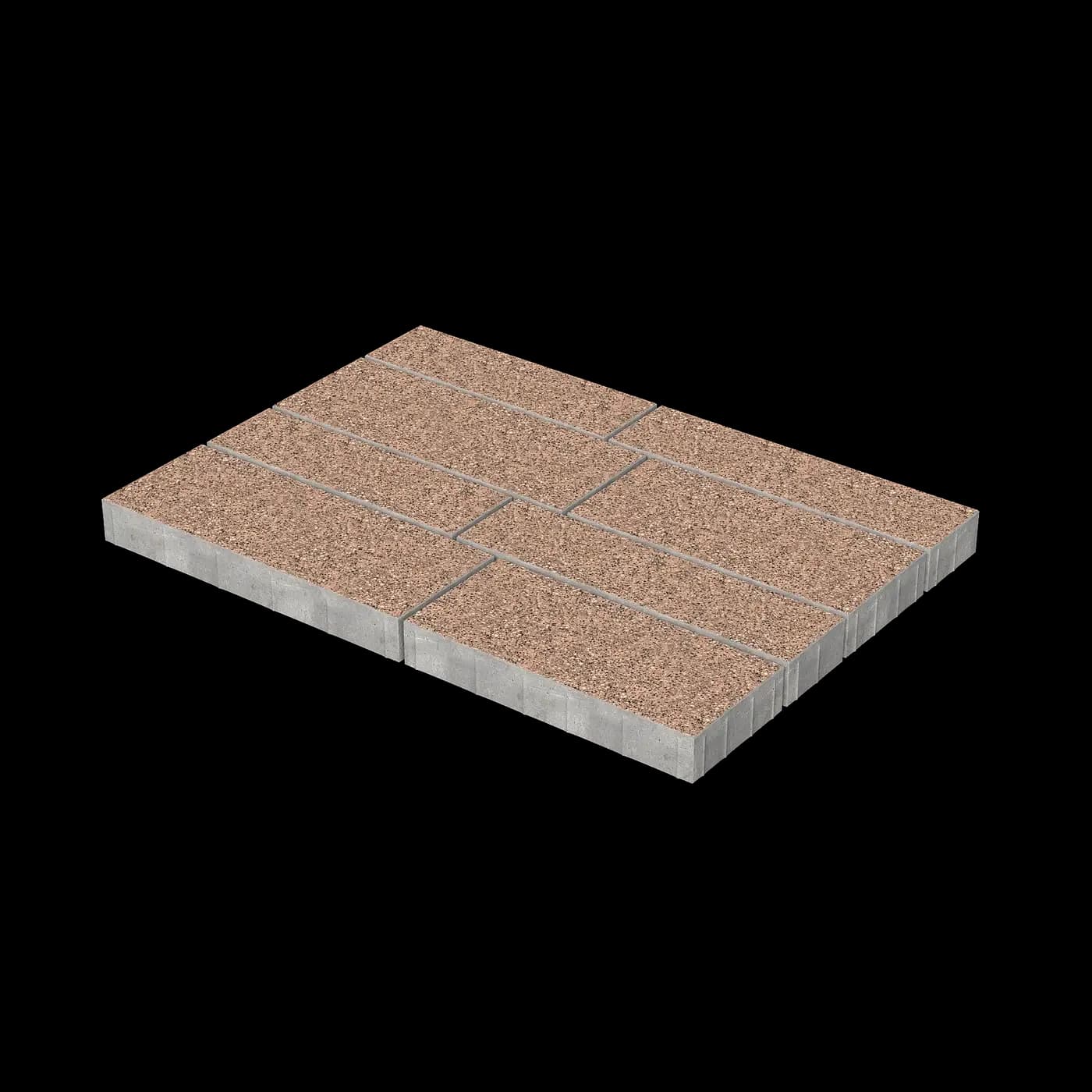 Тротуарная плитка City Mix 550×167; 650×167; 550×250; 650×250; 600×250 мм, Гранит Сити Finerro