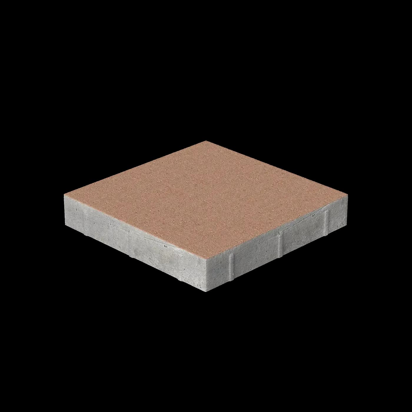 Тротуарная плитка Квадрат 400×400×100 мм, Профи Белый цемент