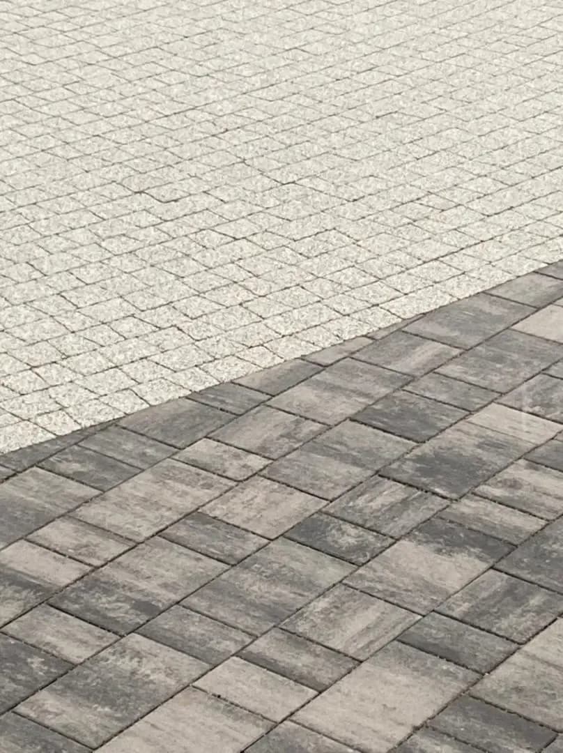 Тротуарная плитка Старый город, Листопад Гранит Антрацит, фото 4