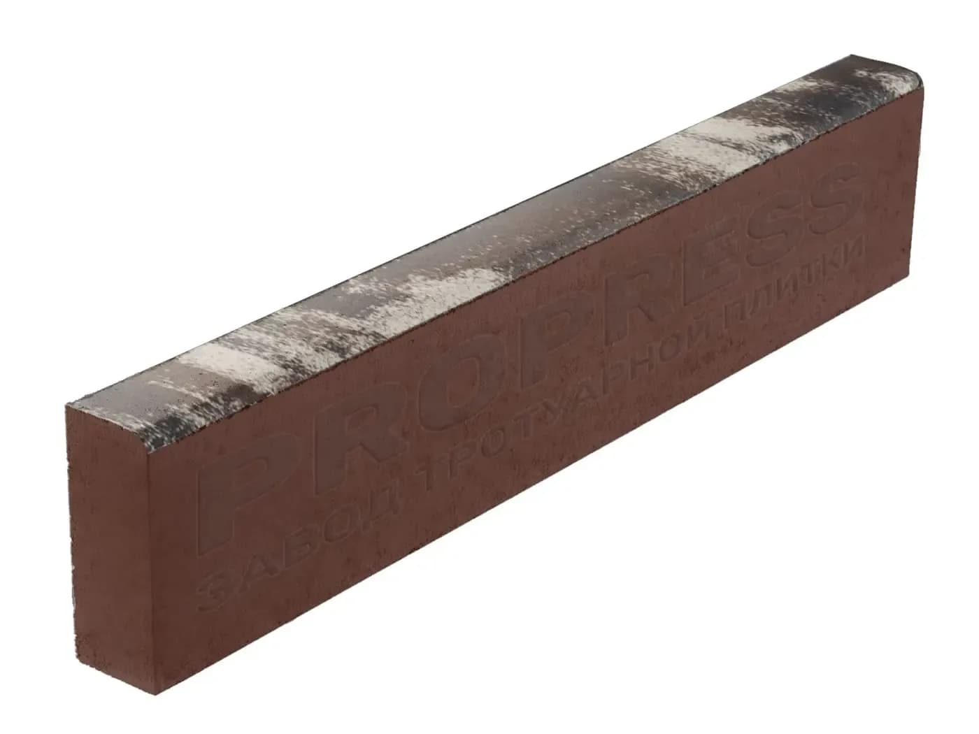 Бордюр садовый 1000×200×60 мм, №21 «Агат коричневый», фото 2