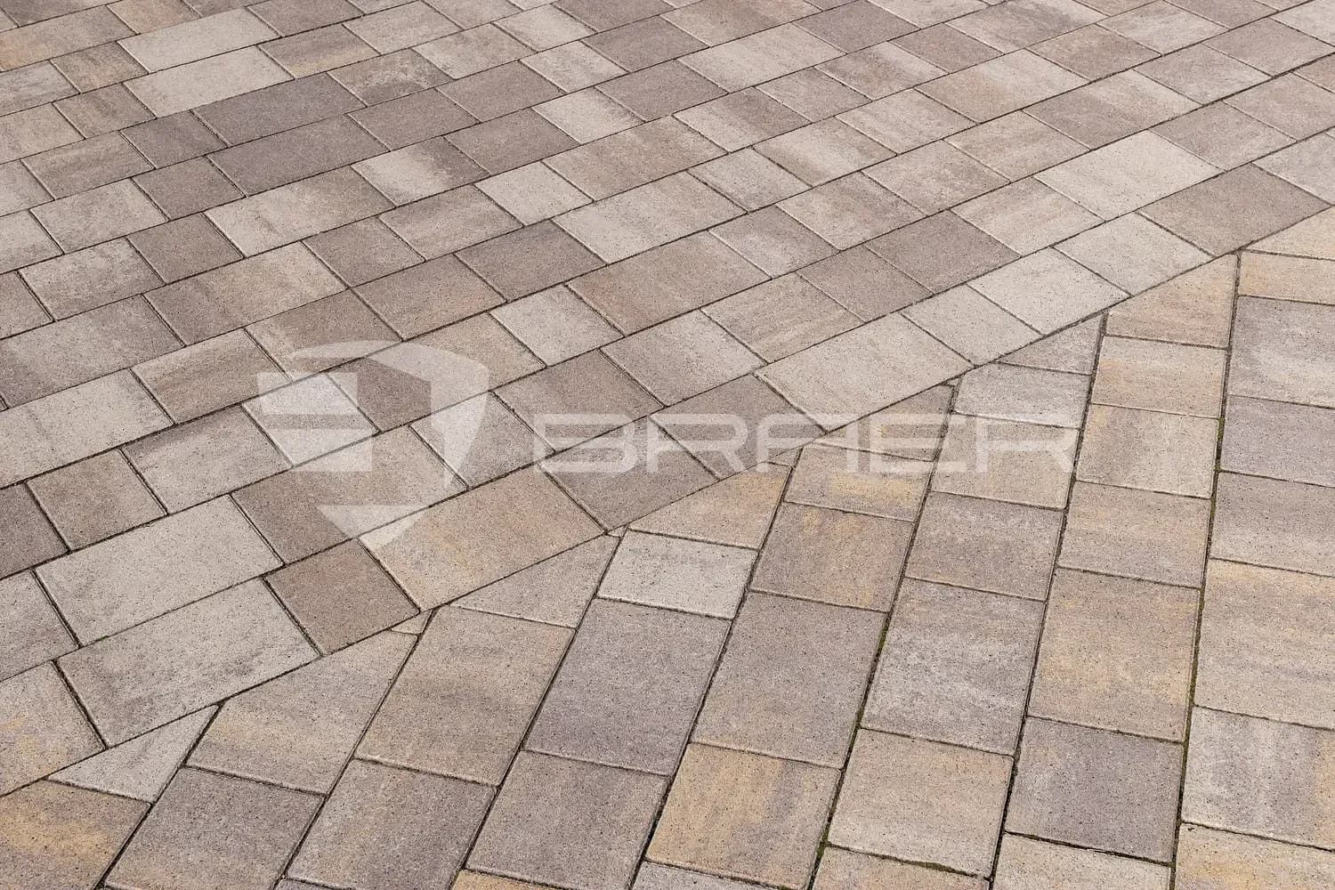 Тротуарная плитка Старый город Венусбергер, Color Mix Степь, 40 мм, фото 4