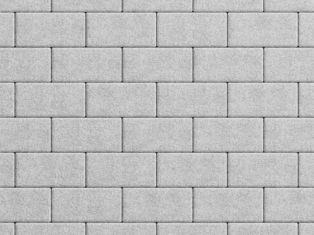 Тротуарная плитка Прямоугольник 100×200 мм, Стоунмикс белый, оттенок с чёрным, фото 5