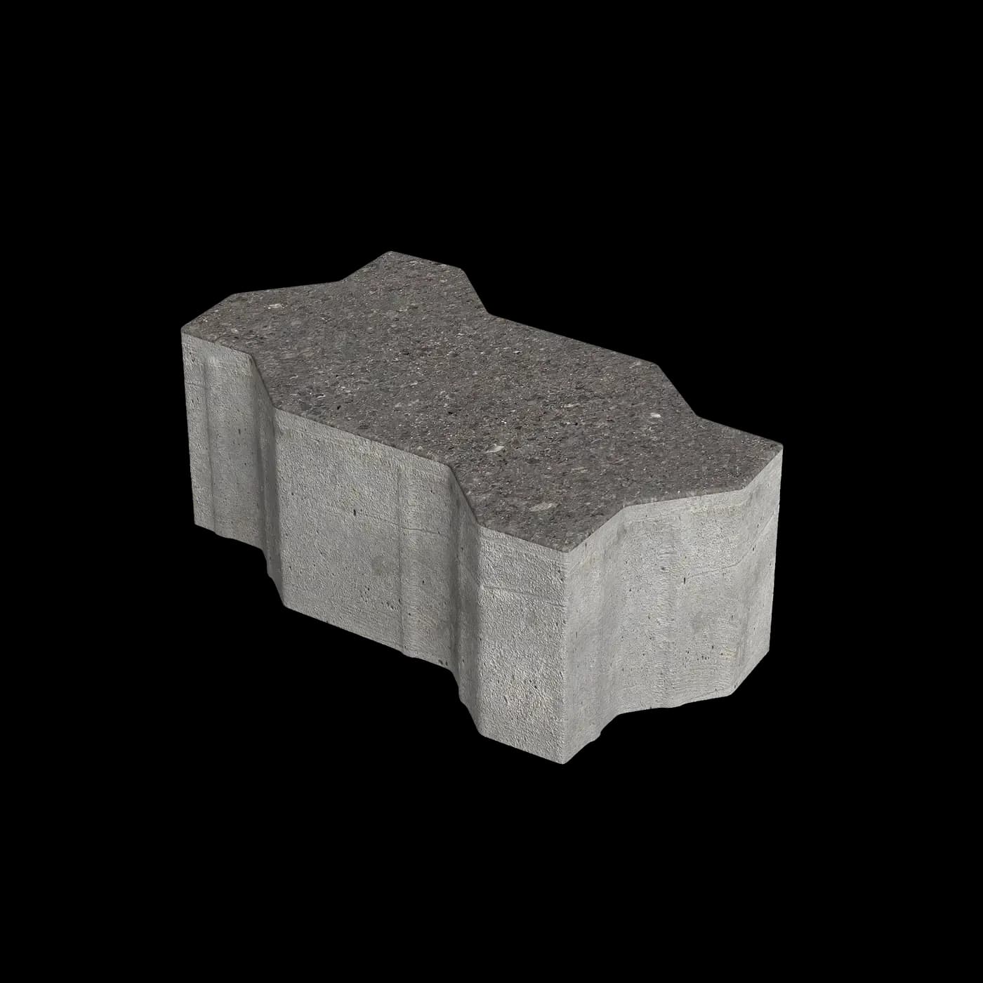 Тротуарная плитка Зигзаг 225×112.5×100 мм, Премиум Finerro