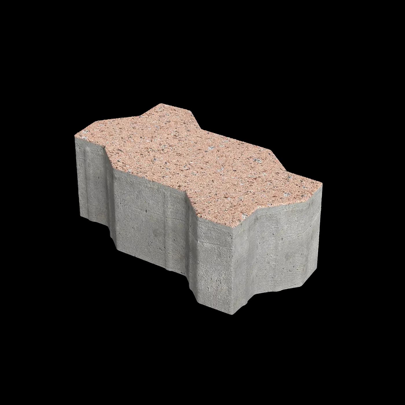 Тротуарная плитка Зигзаг 225×112.5×60 мм, Премиум Fino