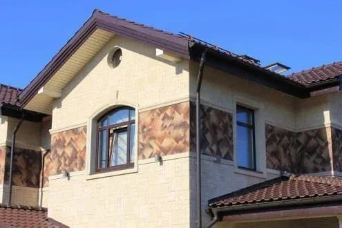 Искусственный камень Бремар 485-40, коричневый, фото 6