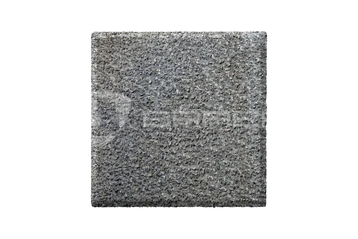 Тротуарная плитка Лувр, Гранит на сером, 200×200 мм, 60 мм