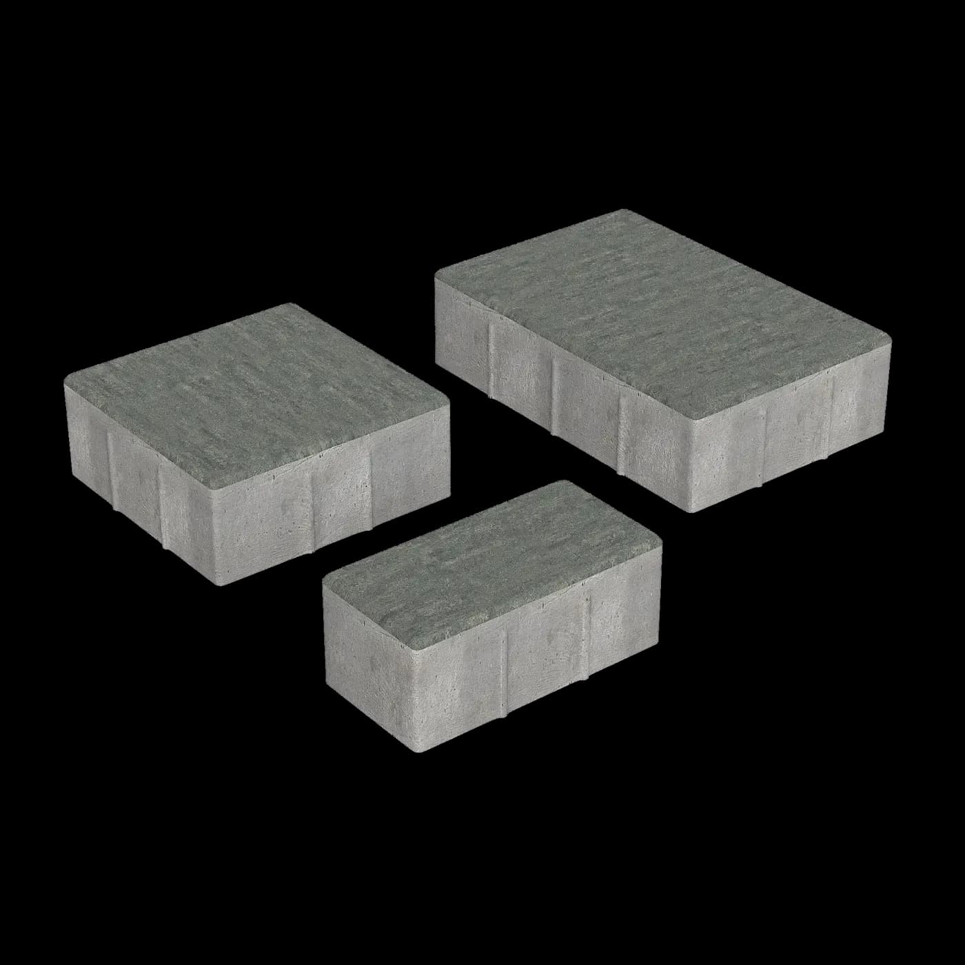 Тротуарная плитка Новый город 260×160; 160×160; 100×160 мм, Натур Ferro