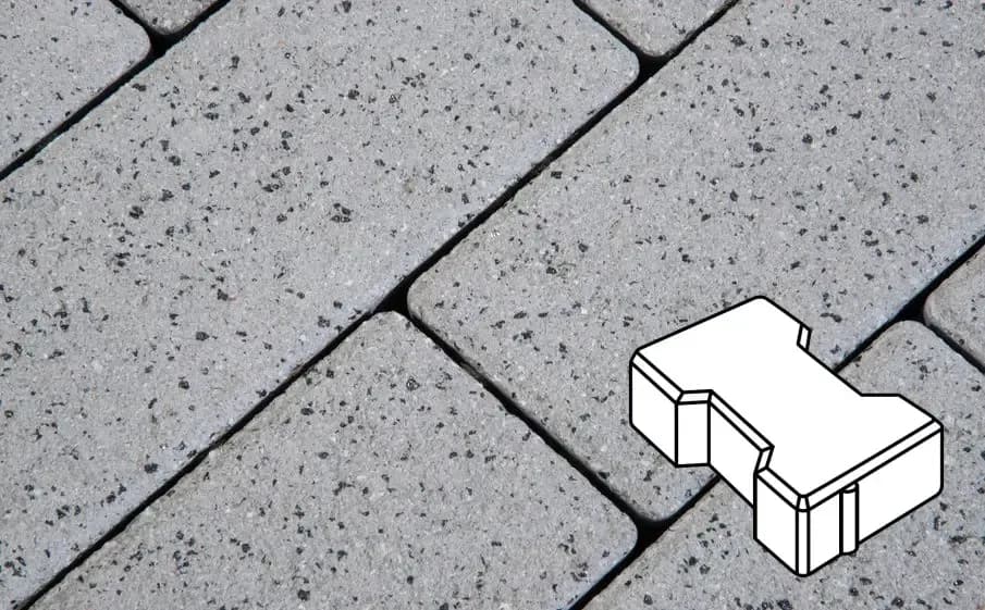 Тротуарная плитка Катушка 200×165×60 мм, Гранит Сити Ferro, фото 2